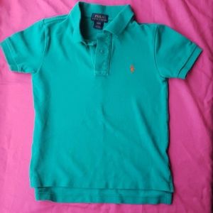 Kid's teal polo by Polo Ralph Lauren